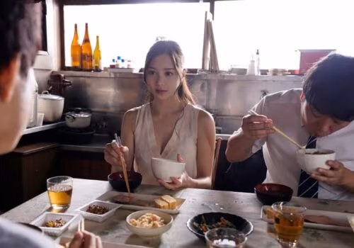 Về quê chơi sau nhiều năm xa cách cậu em trai loạn luân cùng chị dâu xinh đẹp